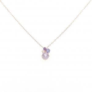 K10PG カラーストーン ネックレス