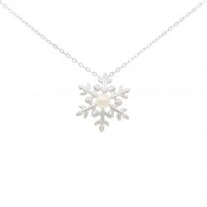 ミキモト スノーフレーク アコヤパール ネックレス 4.4mm