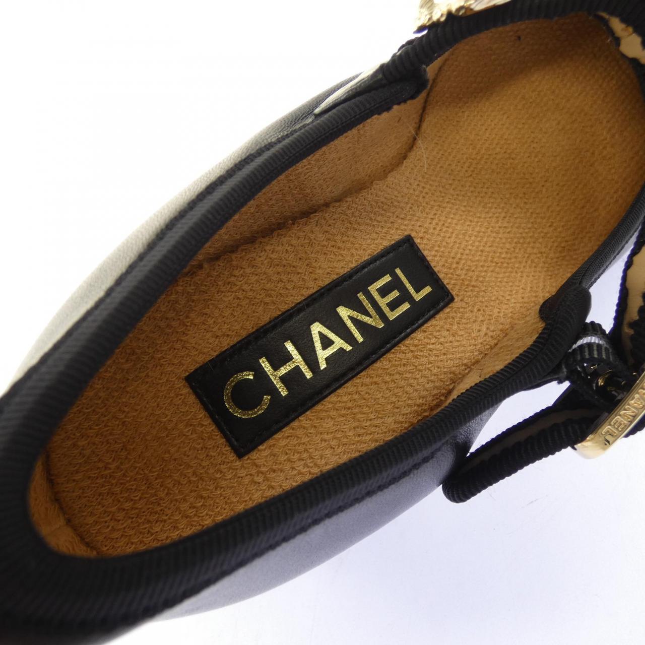 シャネル CHANEL メリージェーン G45777X01000 シューズ