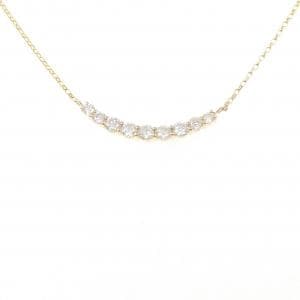 K18YG ダイヤモンド ネックレス 0.32CT