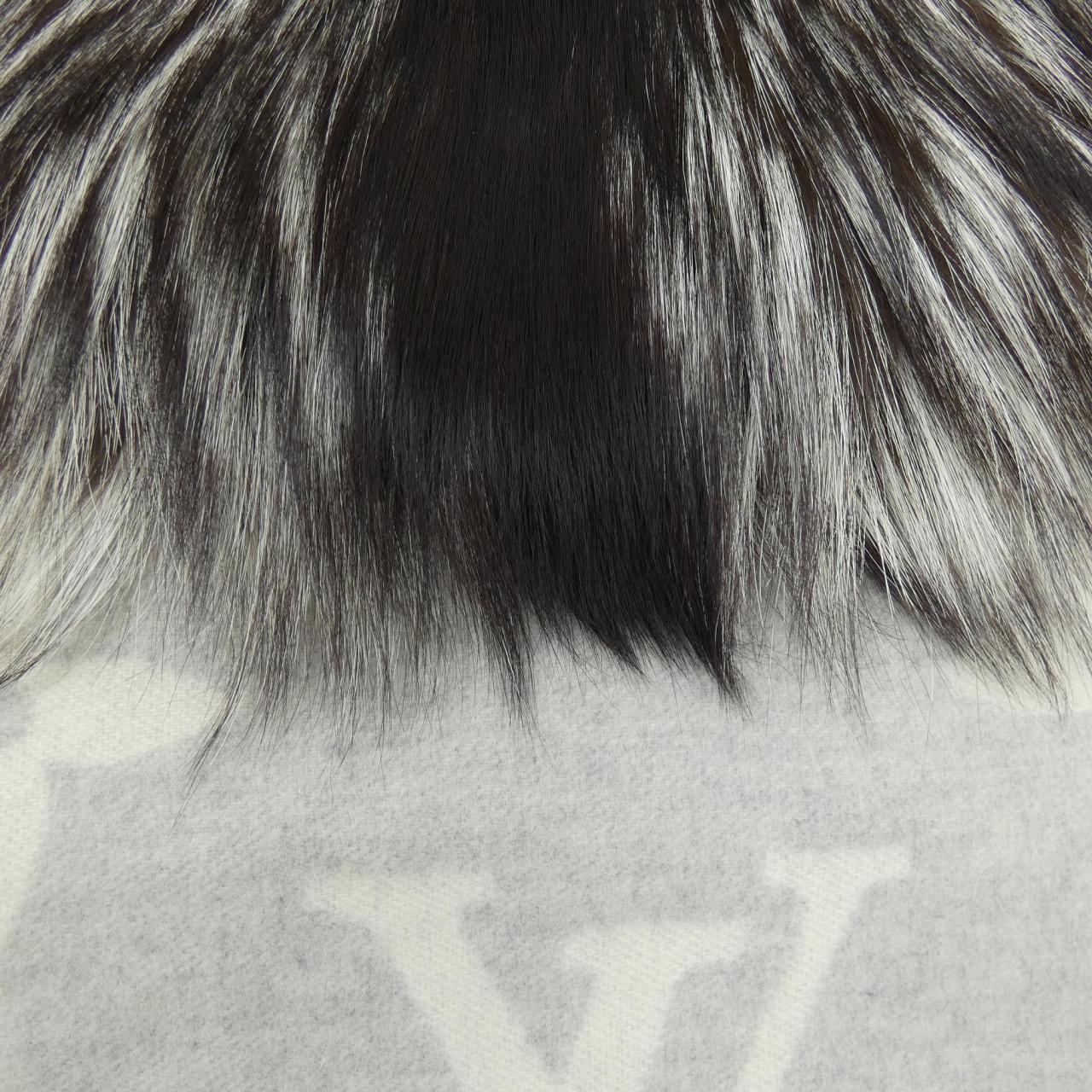 ルイヴィトン LOUIS VUITTON エシャルプ レイキャビック ファー M70722 MUFFLER