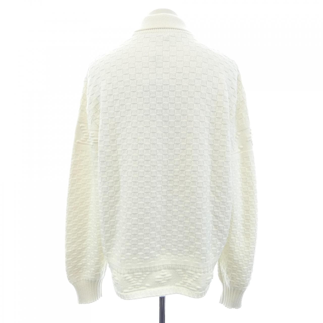ルイヴィトン LOUIS VUITTON LVダミエウールブレンドプルオーバー HPN63WTZ8 ニット