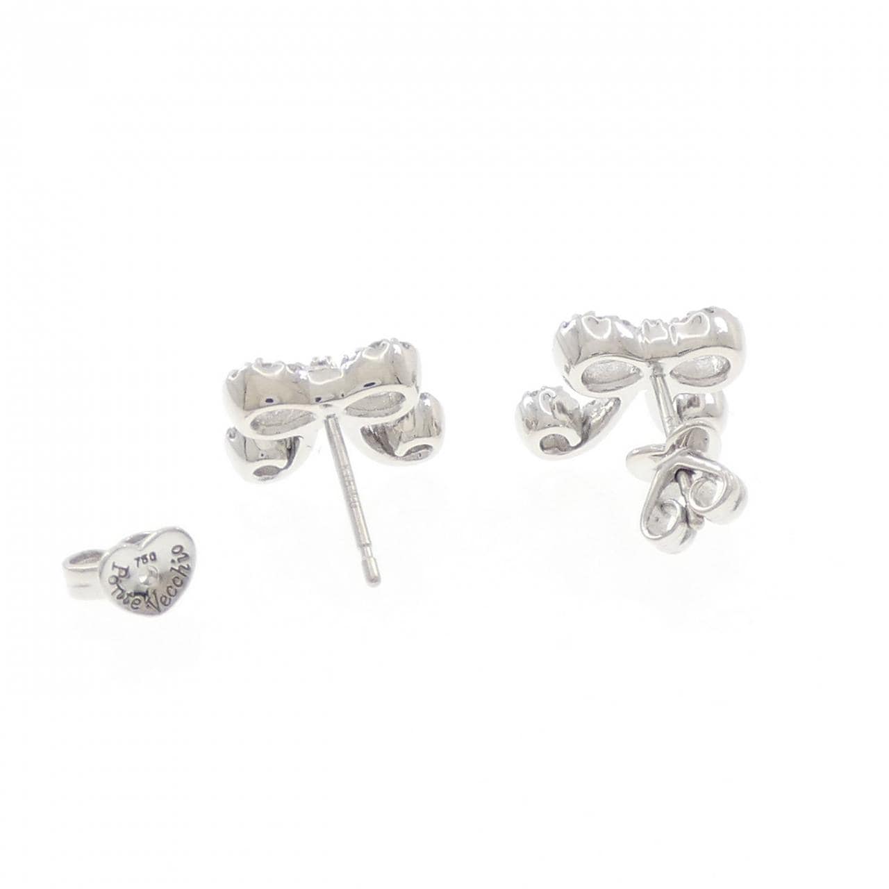 ポンテヴェキオ ダイヤモンド ピアス 0.36CT