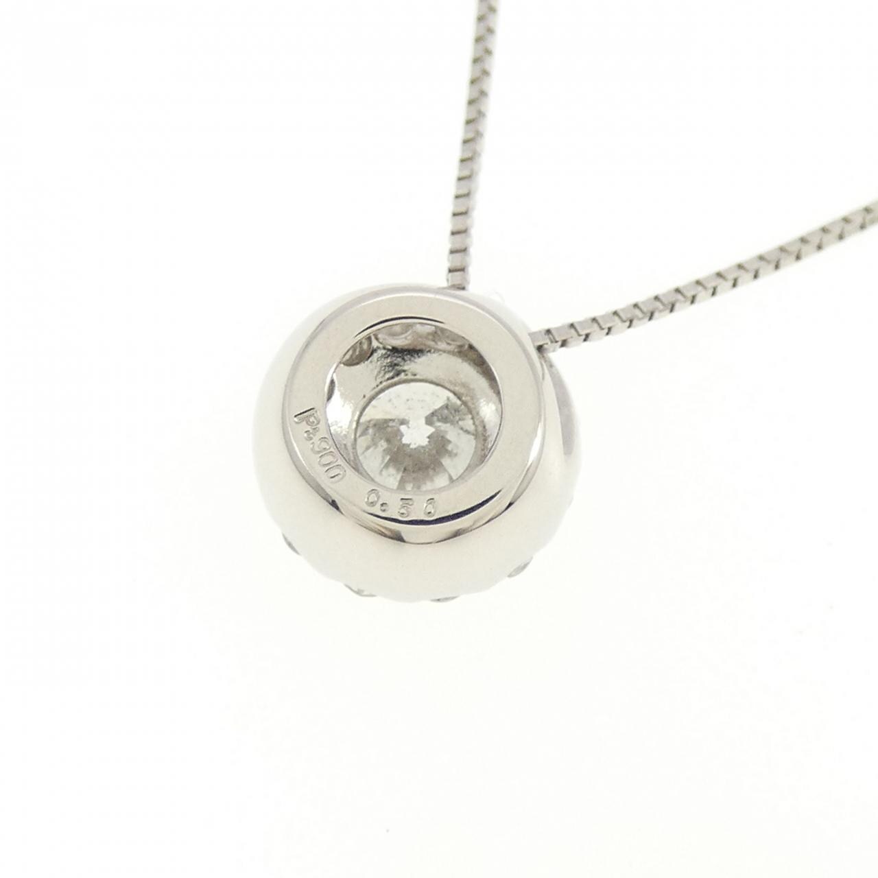 PT900/PT850 ダイヤモンド ネックレス 0.50CT