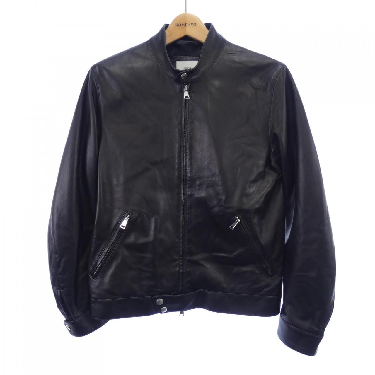 HEDIN レザーライダースジャケット