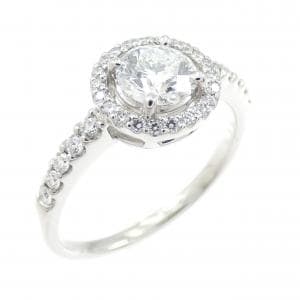 PT900 ダイヤモンド リング 0.505CT D VS1 3EXT H&C