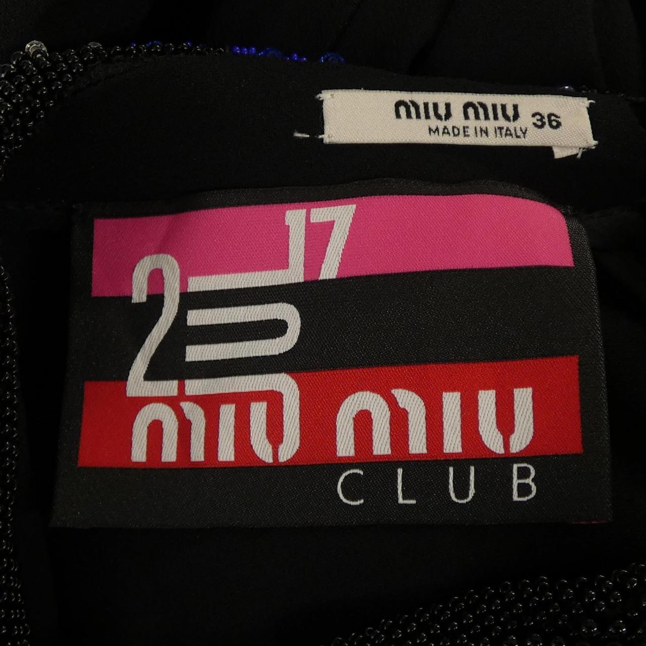 ミュウミュウ MIU MIU MF2804 1GID ワンピース