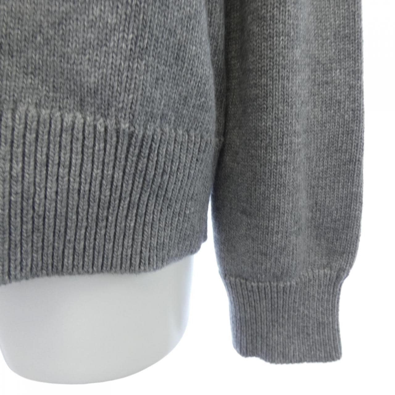 トムブラウン THOM BROWNE メリノウール 4-BAR ファネルネック プルオーバー MKA567A ニット