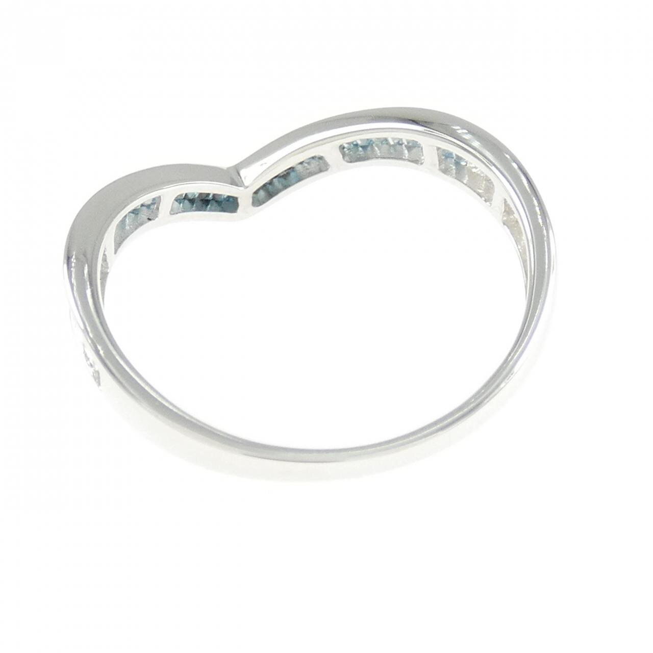 K18WG ダイヤモンド リング 0.30CT