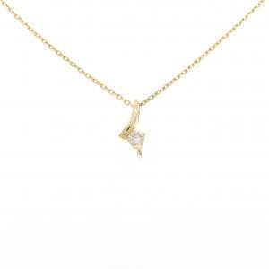 K18YG ダイヤモンド ネックレス 0.13CT