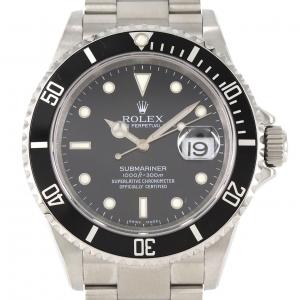 ロレックス サブマリーナーデイト 16610 SS 自動巻 D番