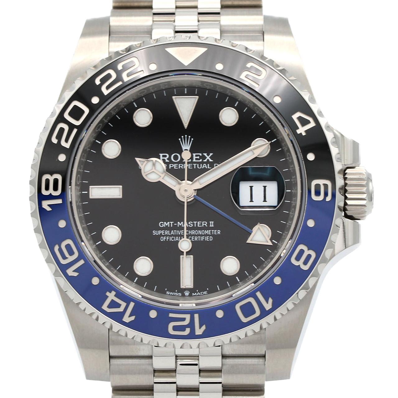 ロレックス GMTマスターⅡ 126710BLNR･5 SS 自動巻 ランダム番