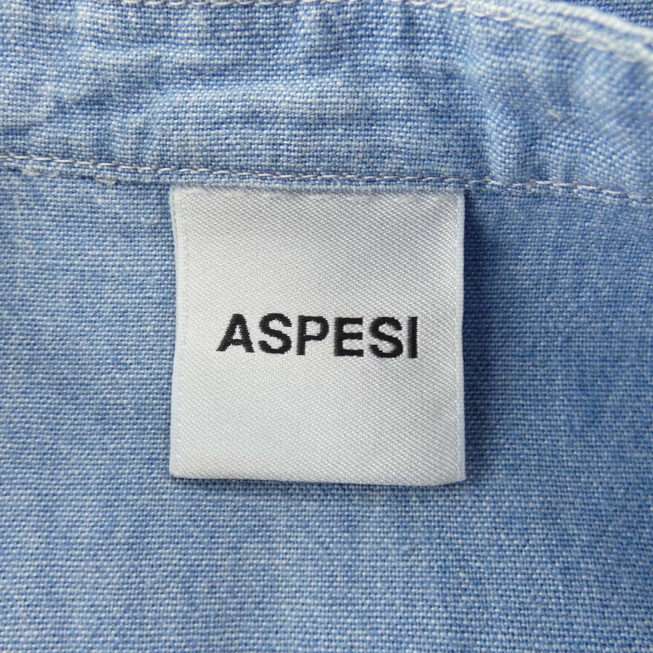 アスペジ ASPESI S／Sシャツ