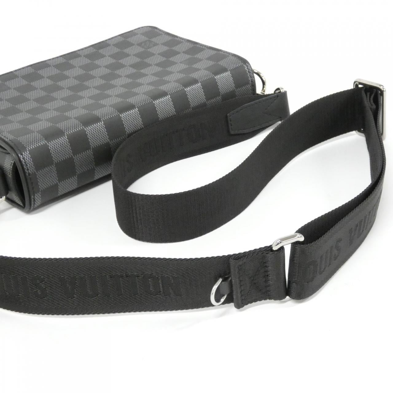 ルイヴィトン ダミエ アンフィニ ステュディオ メッセンジャー N50007 ショルダーバッグ