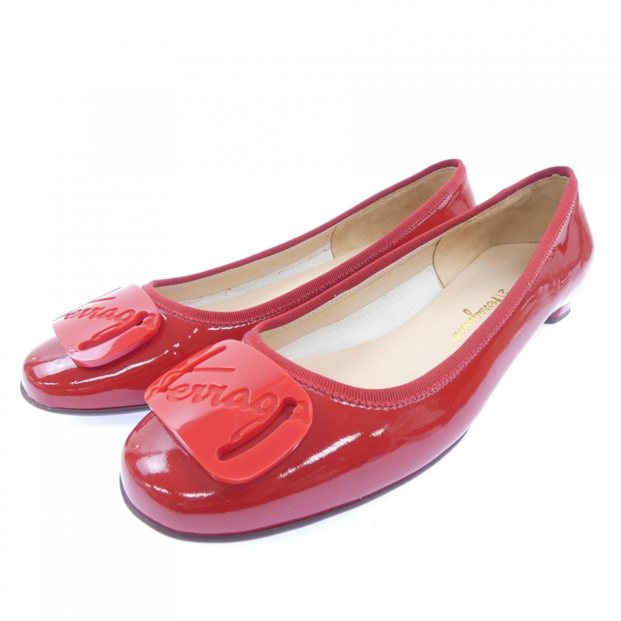 マイフェラガモ MY FERRAGAMO DP80940 010 フラットシューズ