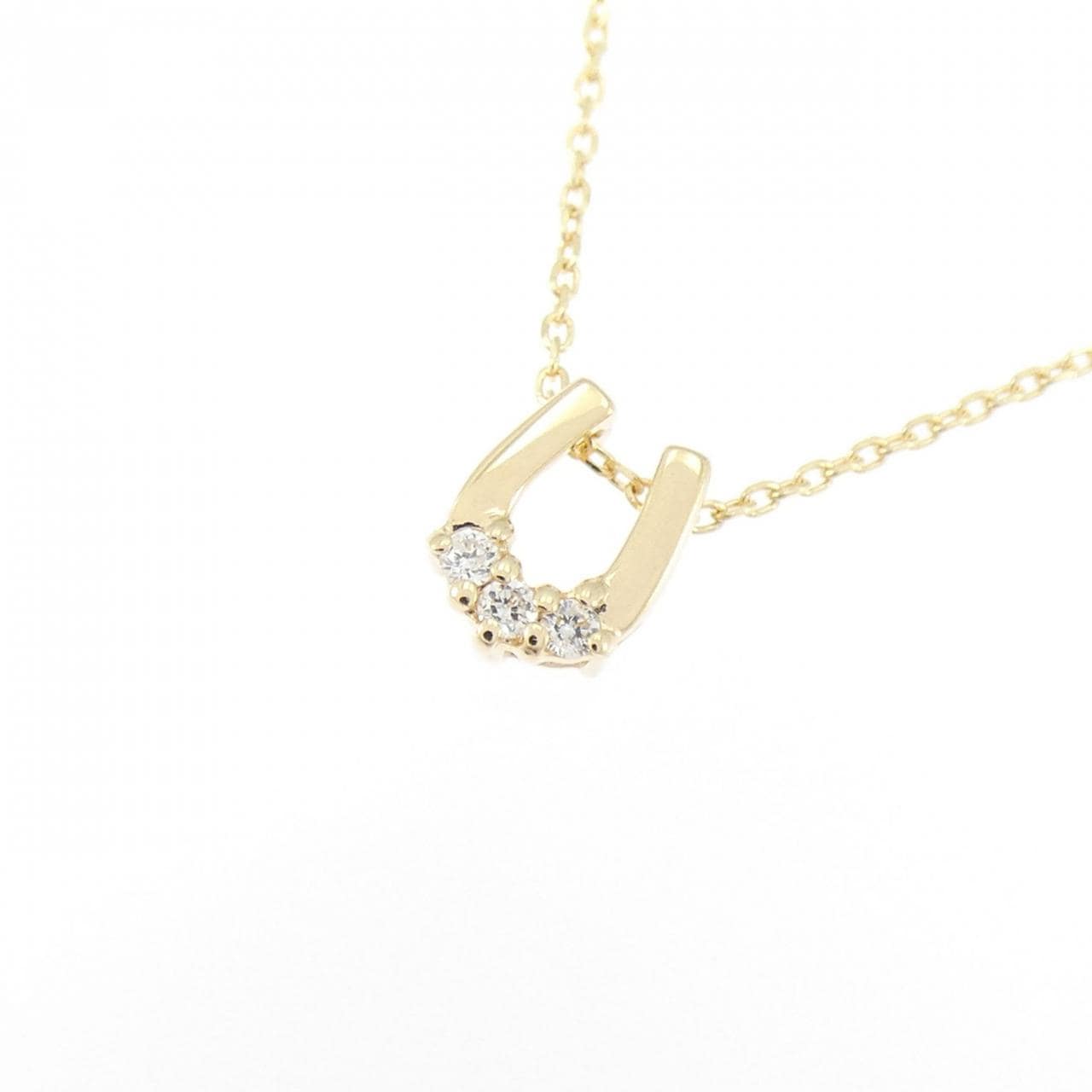 K18YG ダイヤモンド ネックレス