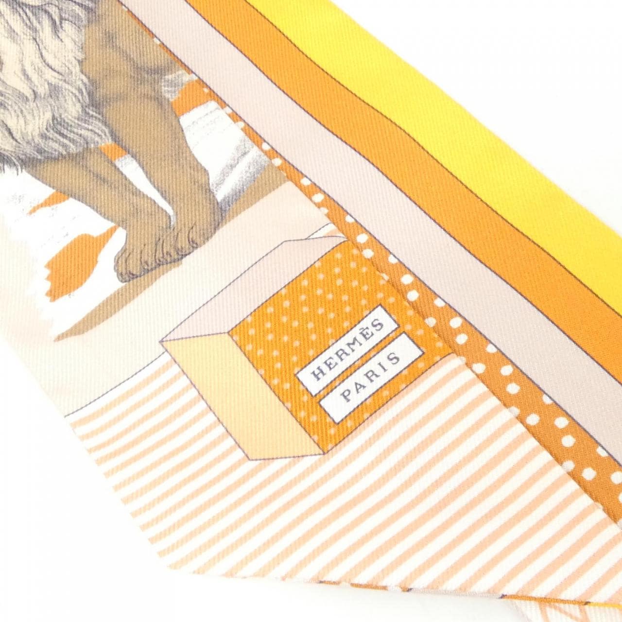 エルメス GRAND THEATRE NOUVEAU ツイリー 063761S スカーフ