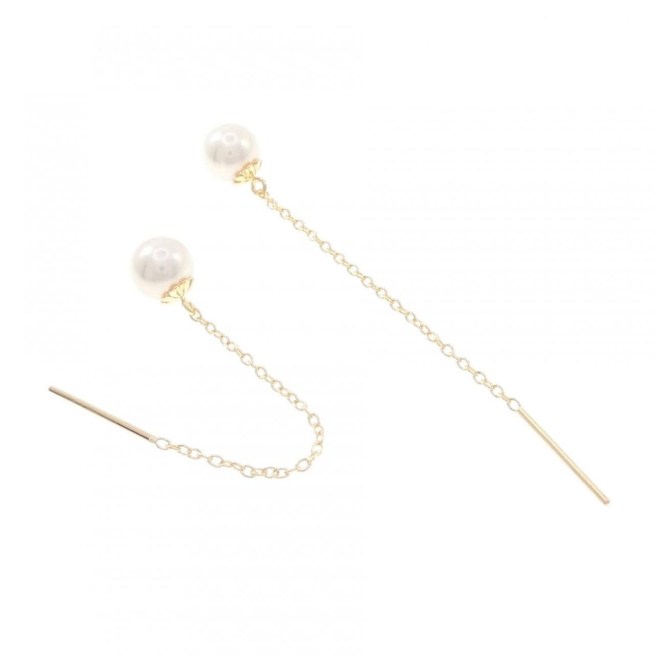 K18YG アコヤパール ピアス 5mm