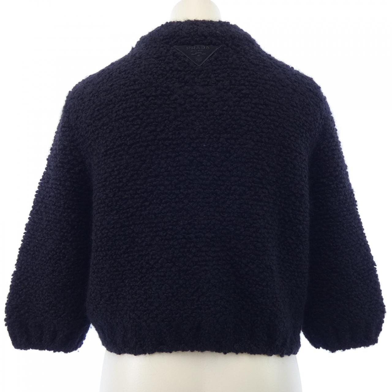 プラダ PRADA ブークレモヘア P25L98 S232 13CS カーディガン