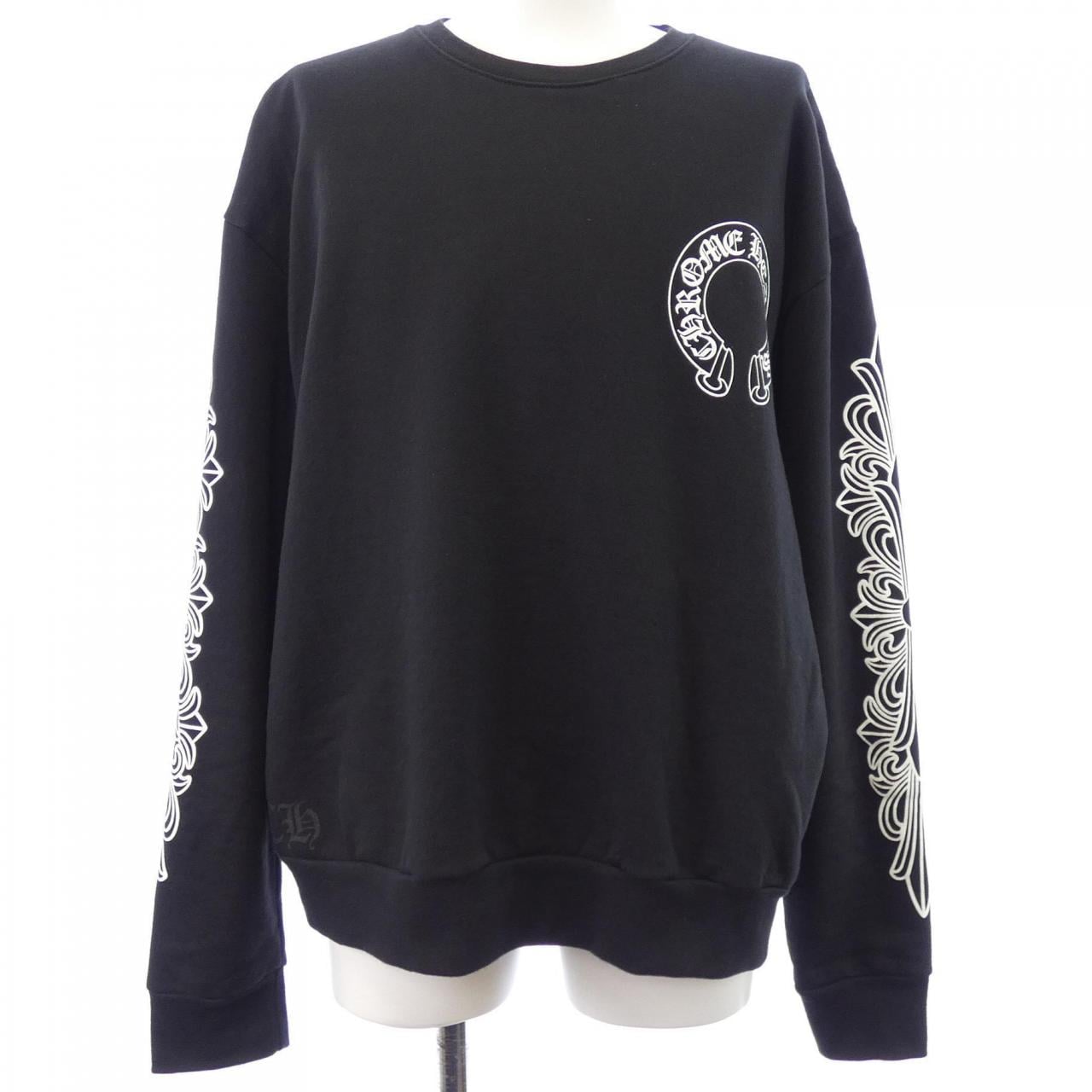 クロムハーツ CHROME HEARTS ホースシュー HORSE SHOE フローラルクロス 408196533******695 スウェット