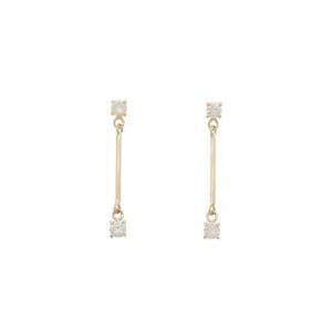 K18YG ダイヤモンド ピアス 0.30CT