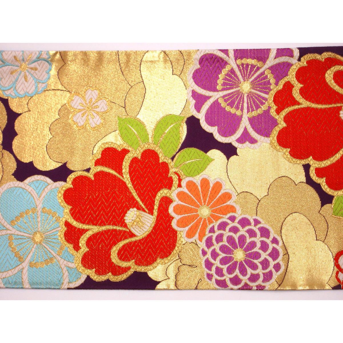 袋帯　芯なし仕立