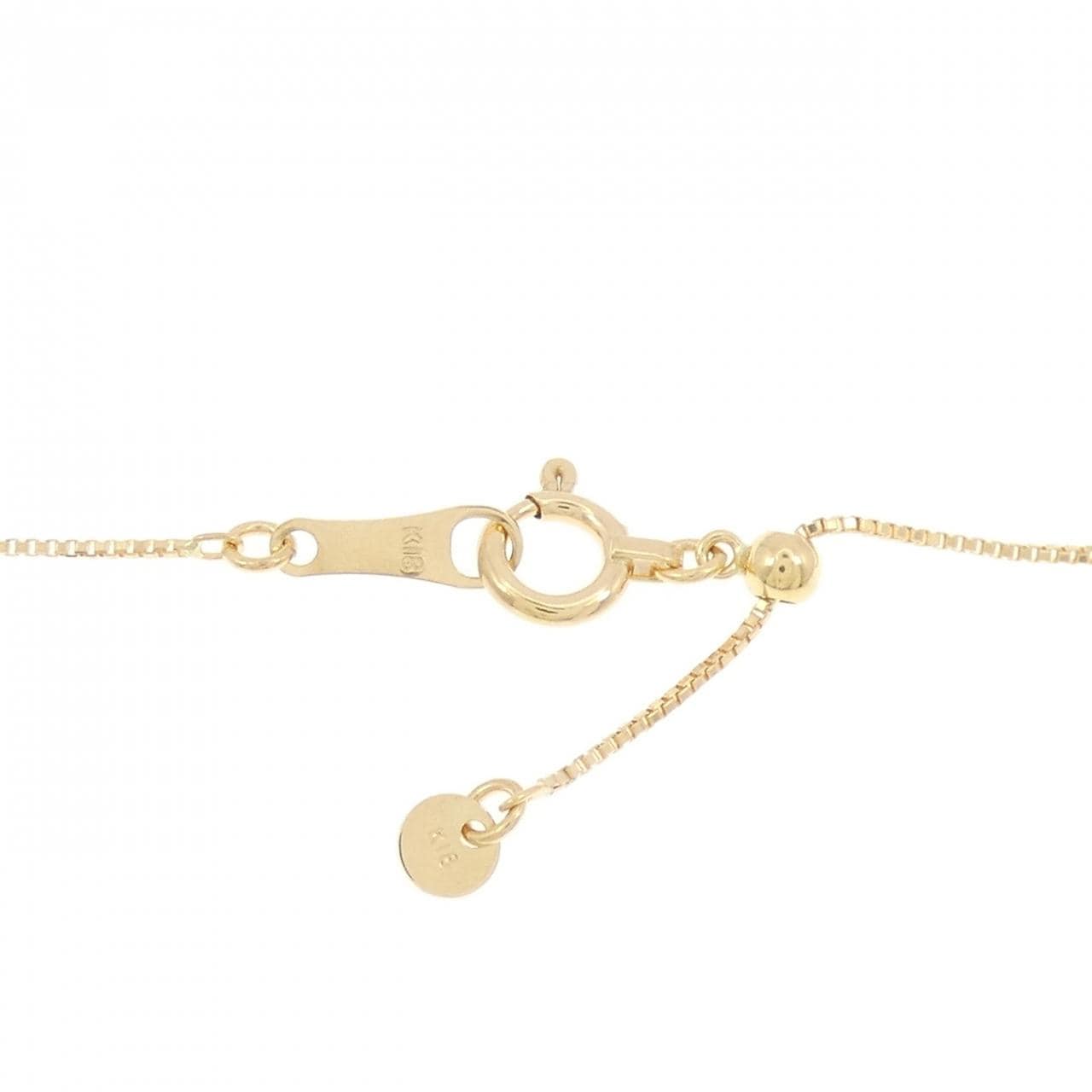 K18YG ダイヤモンド ネックレス 0.51CT