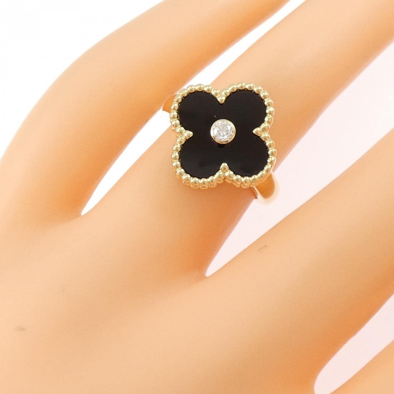 ヴァンクリーフ&アーペル ヴィンテージアルハンブラ リング