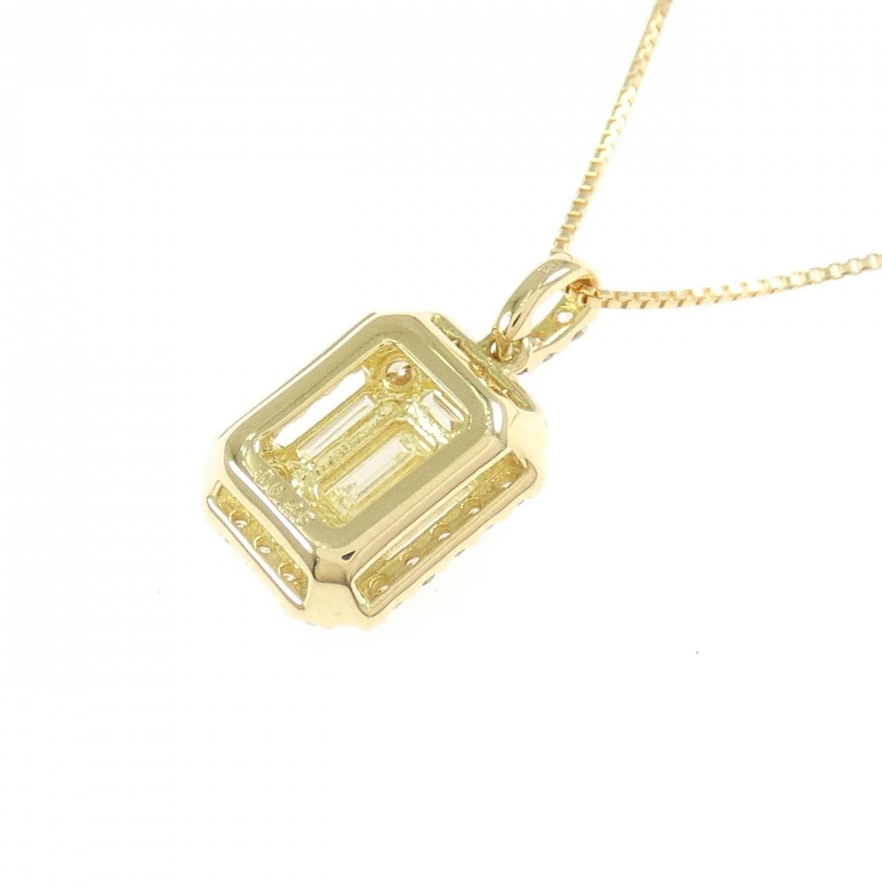 K18YG ダイヤモンド ネックレス 0.45CT