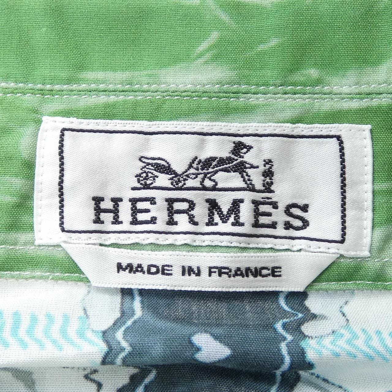 エルメス HERMES Tatersale Remix Bis *31-5617 S／Sシャツ