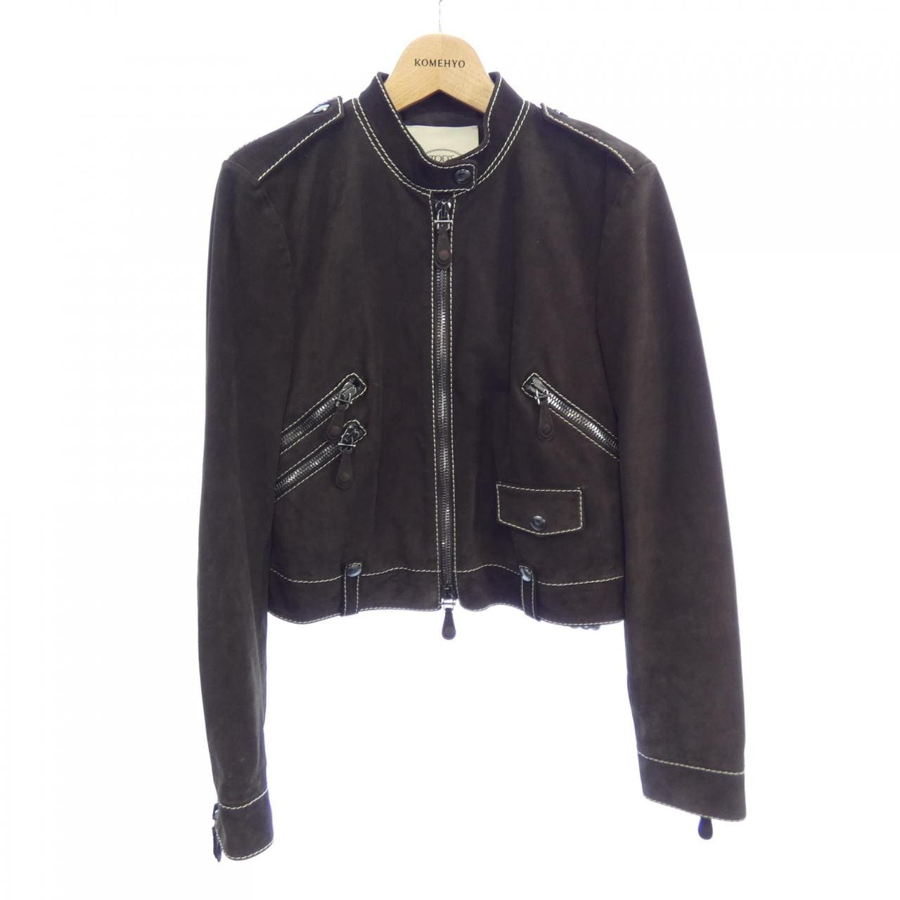 トッズ TOD'S レザージャケット