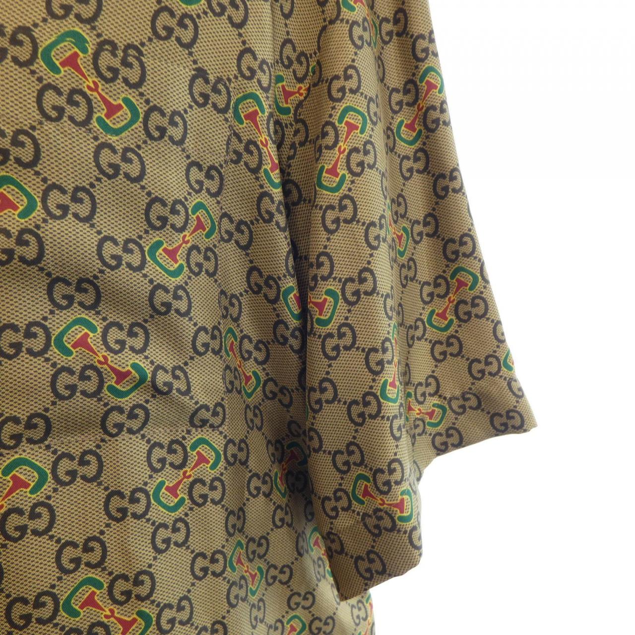 グッチ GUCCI GGホースビット プリント シルクツイル シャツ 794907 ZAQ9F S/Sシャツ
