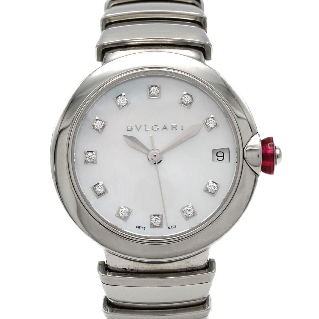 【ノーメンテナンス還元価格】ブルガリ ルチェア･11P 102199/LU33S/LU33WSSD/11 SS 自動巻