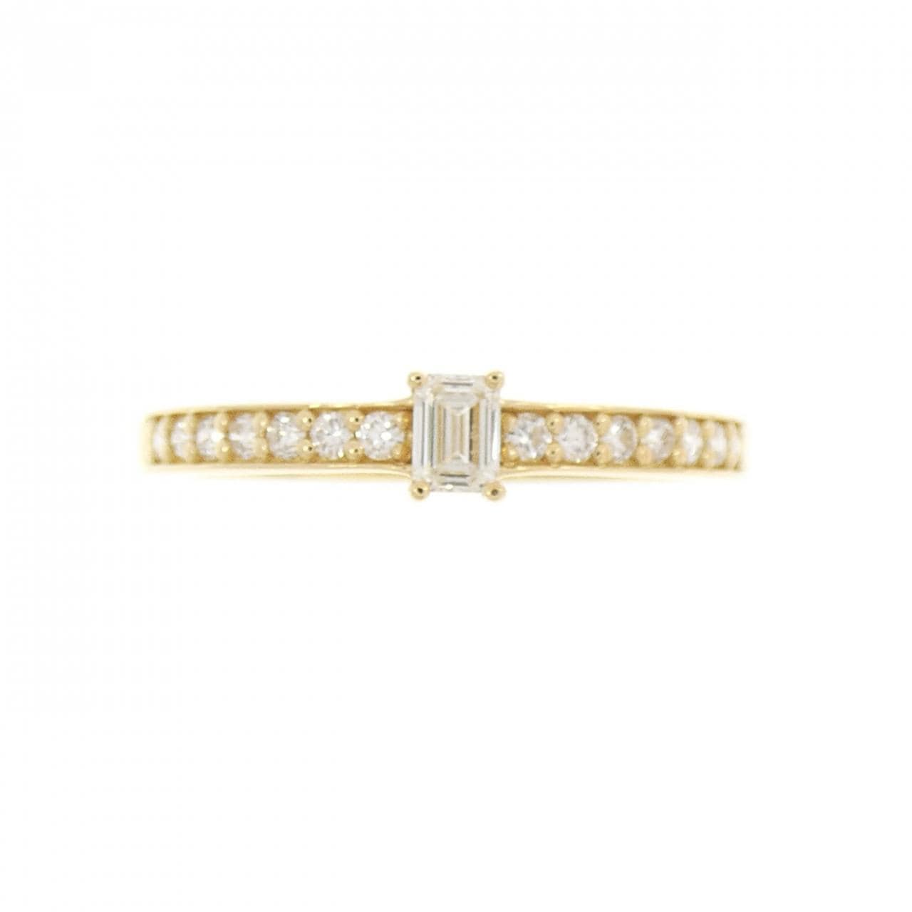 ジーエスティービー ダイヤモンド リング 0.12CT