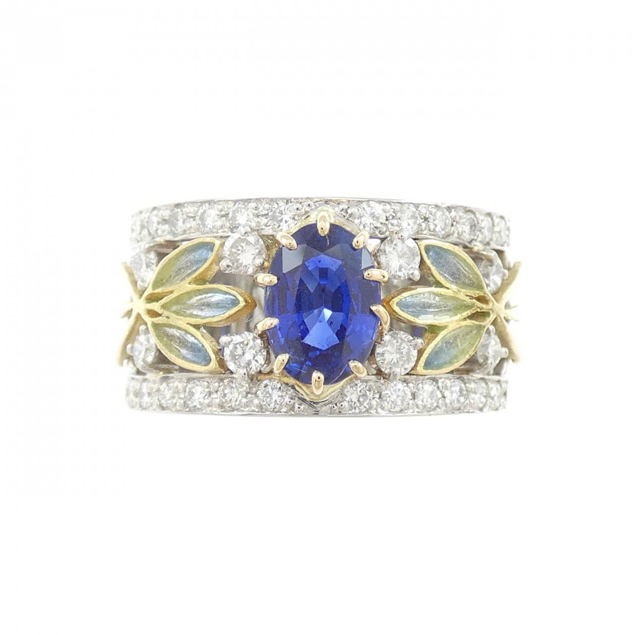 ナカジマ クニオ サファイヤ リング 1.32CT