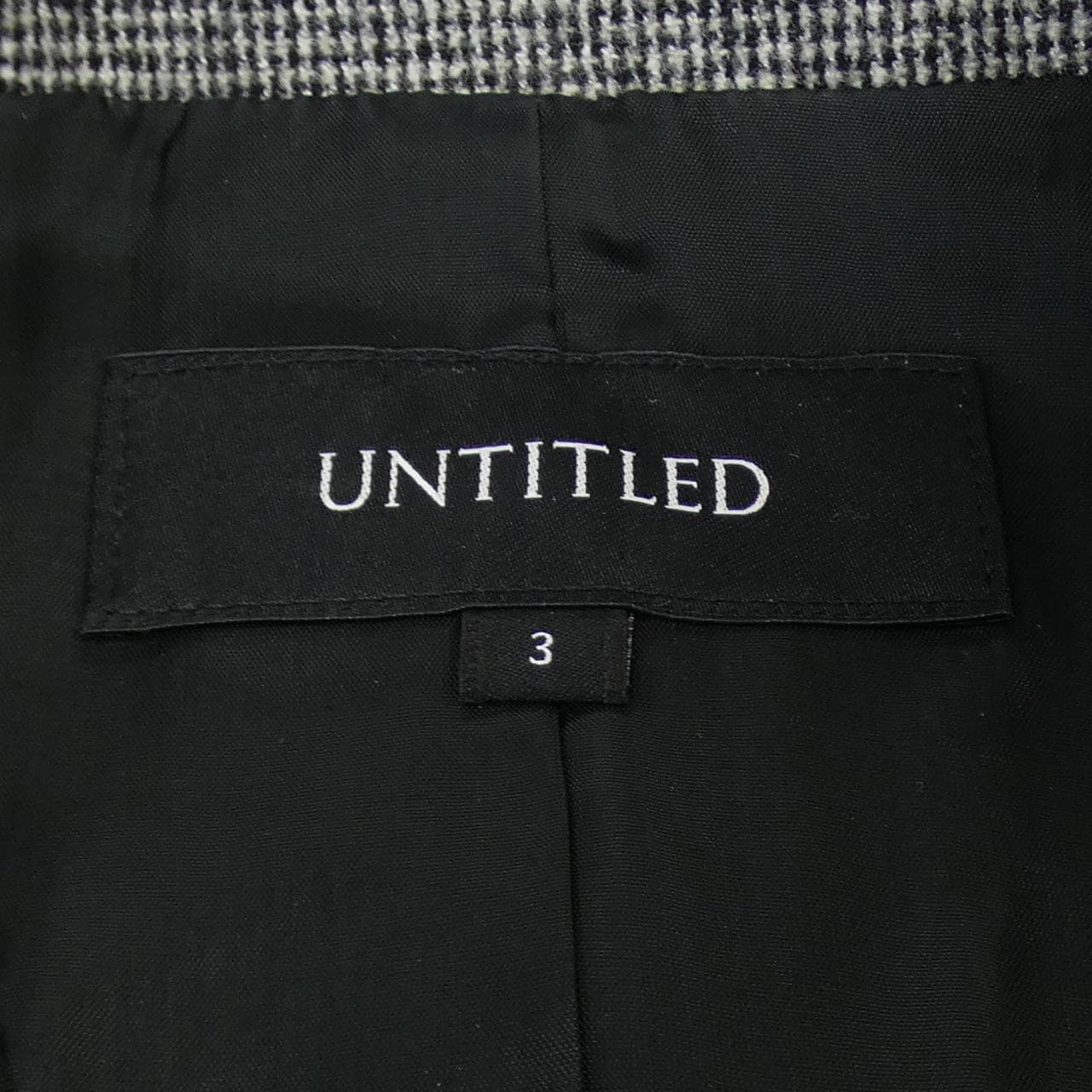 アンタイトル UNTITLED ジャケット
