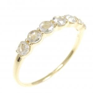 K18YG ダイヤモンド リング 0.58CT