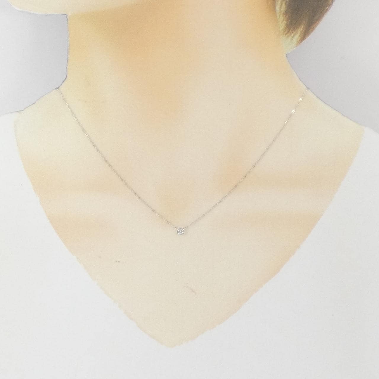 4゜C ダイヤモンド ネックレス