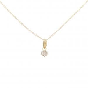 K18YG ダイヤモンド ネックレス 0.20CT