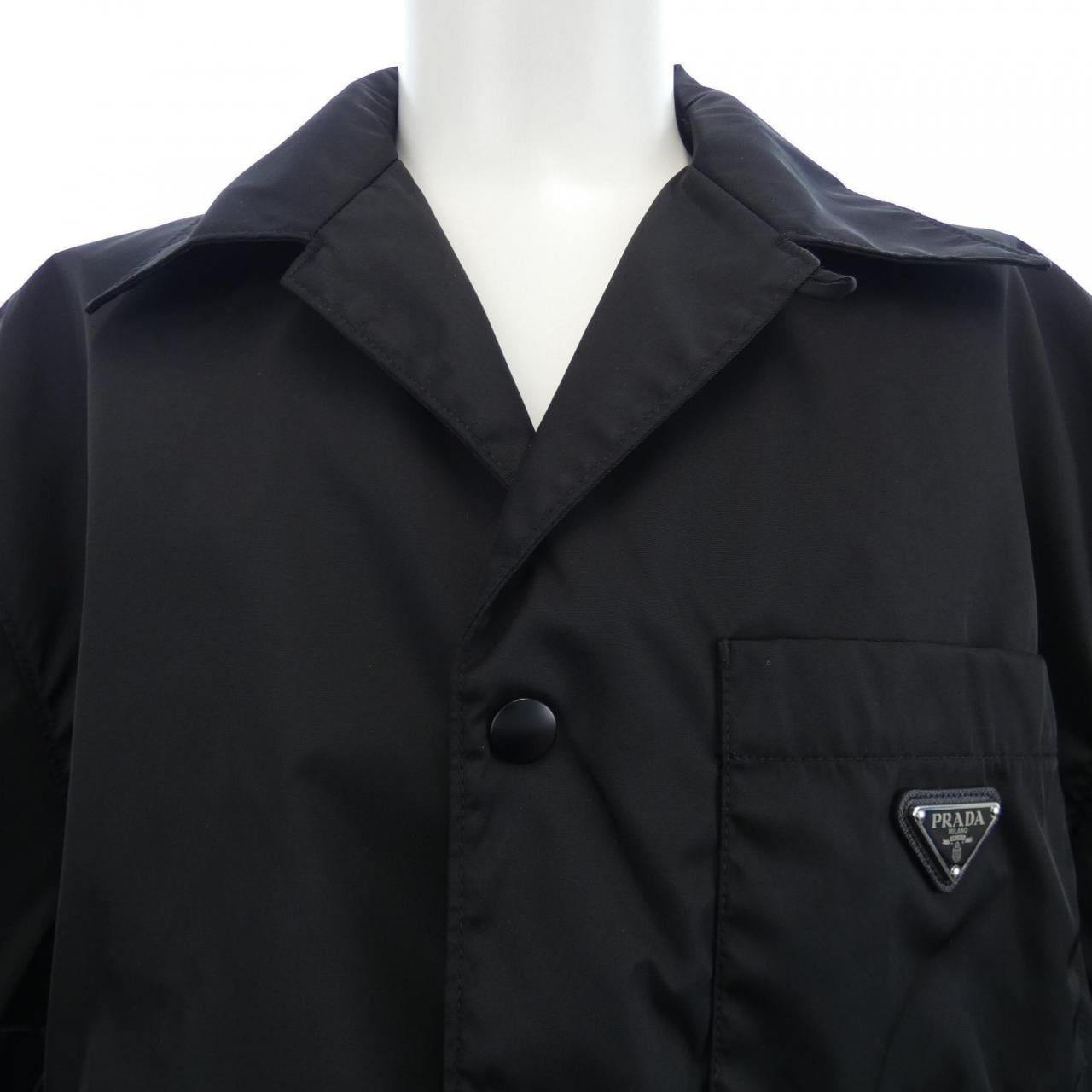 プラダ PRADA トライアングルロゴ RE-NYLON SC449 S182 1WQ8 S／Sシャツ