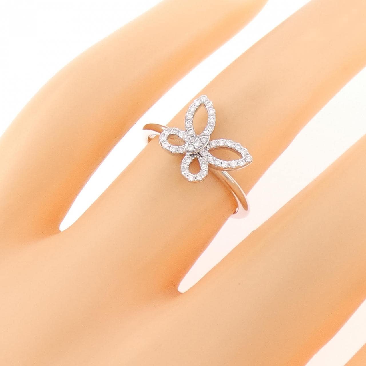 グラフ ミニバタフライ シルエット リング