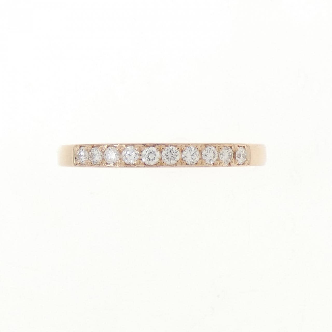 750PG ダイヤモンド リング 0.12CT