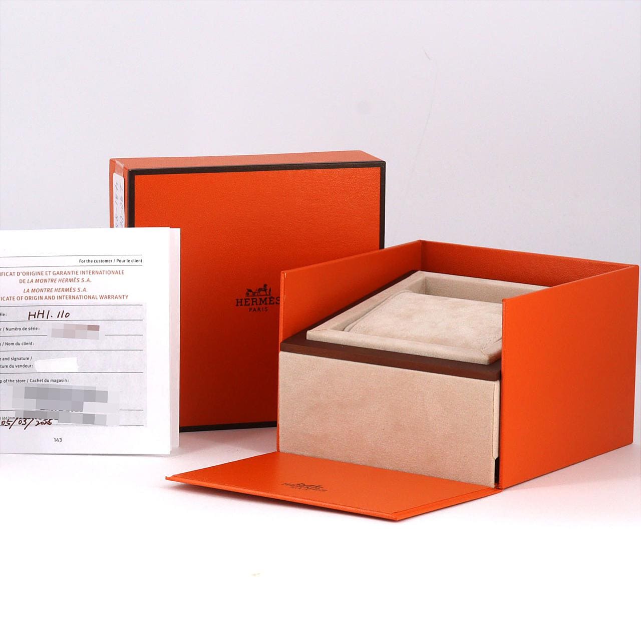 エルメス Hウォッチ HH1.110 SS クォーツ