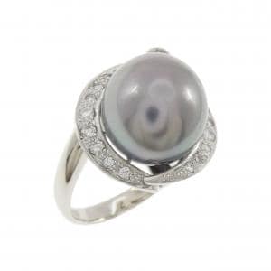 PT900 黒蝶パール リング