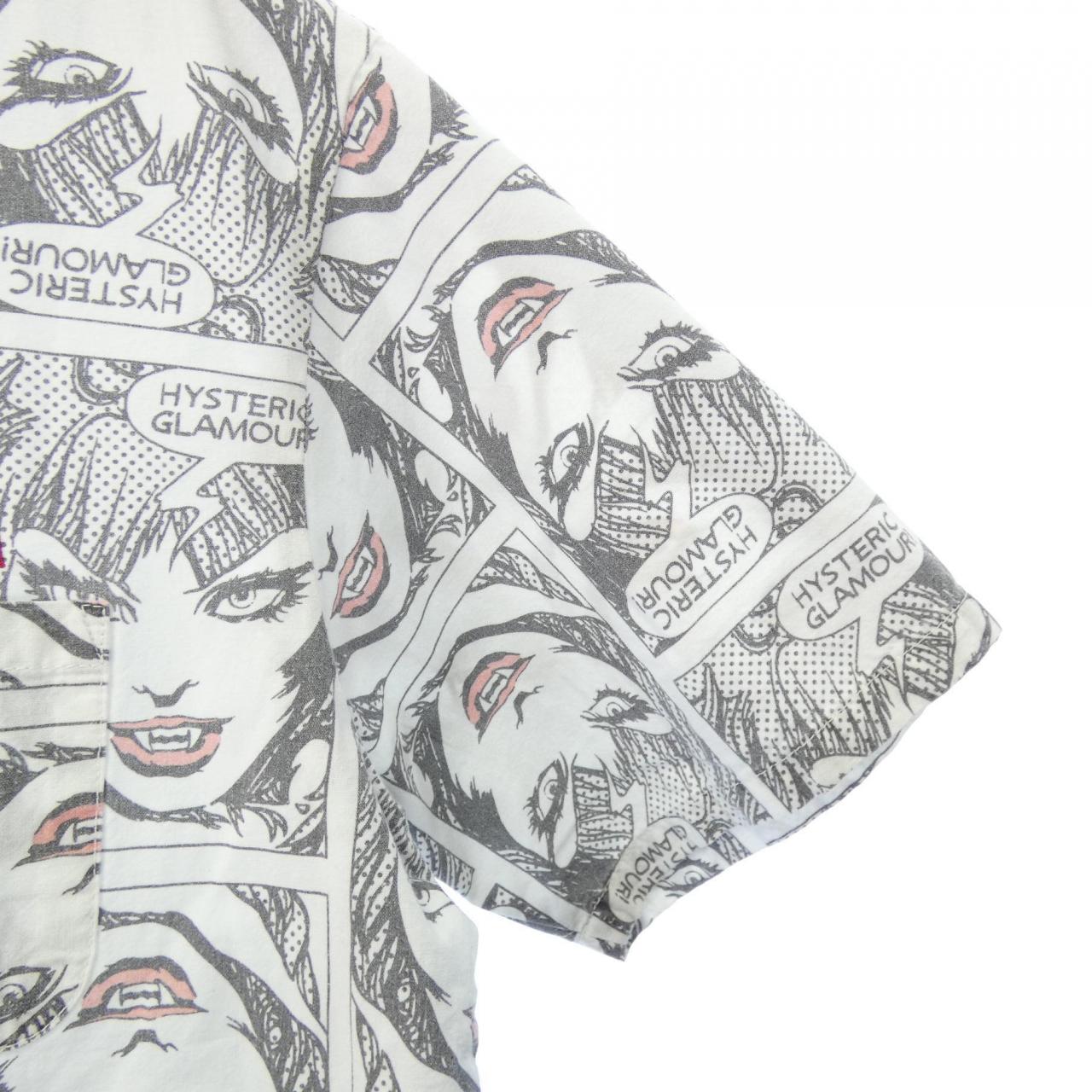 ヒステリックグラマー HYSTERIC GLAMOUR VAMPIRELLA S／Sシャツ
