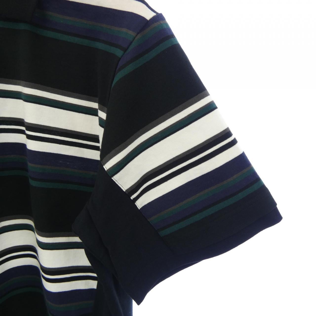 サカイ SACAI STRIPE COTTON JERSEY 26-04021M ポロシャツ
