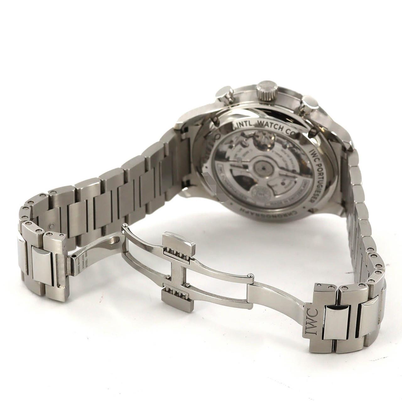 【ノーメンテナンス還元価格】IWC ポルトギーゼクロノグラフ IW371617 SS 自動巻
