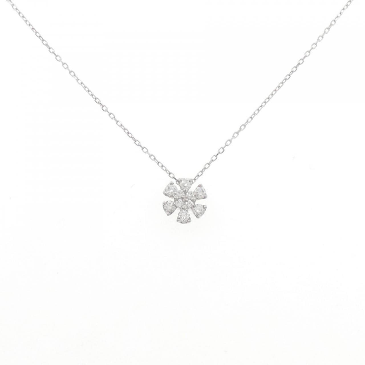PT900/PT850 ダイヤモンド ネックレス 0.20CT