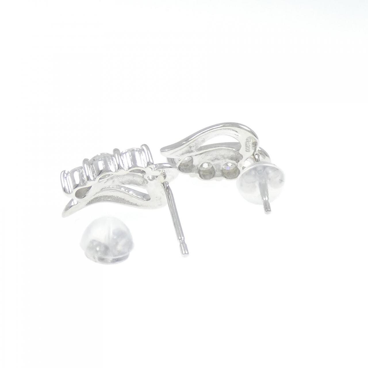 PT ダイヤモンド ピアス 0.50CT