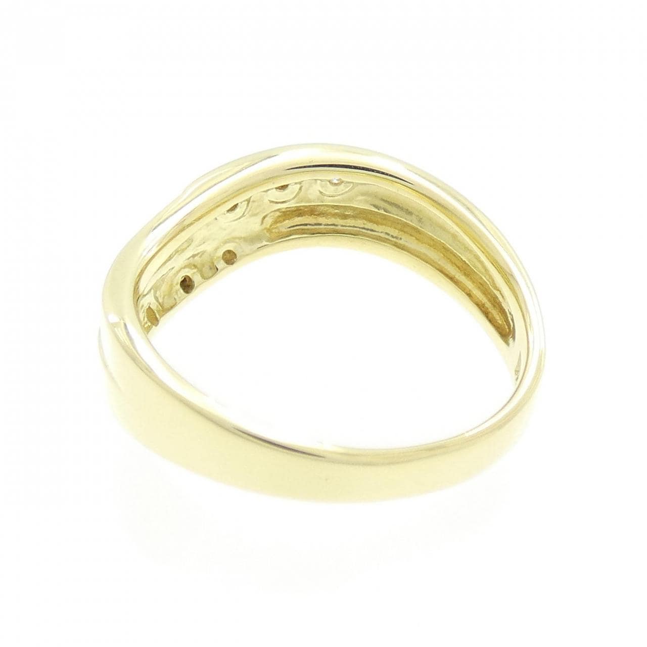K18YG ダイヤモンド リング 0.08CT